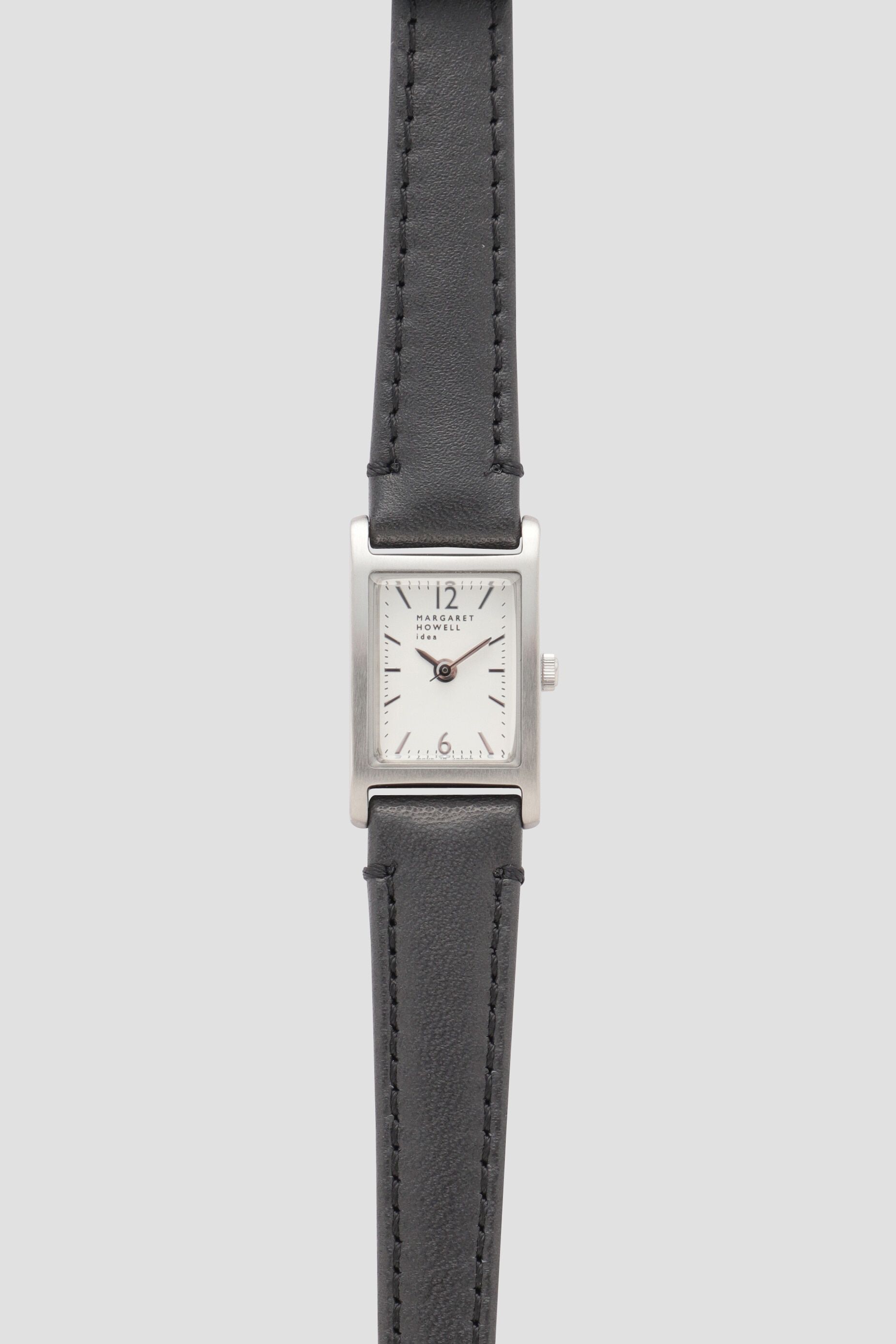  「CALF BELT / RECTANGULAR WATCH」|腕時計|BLACK