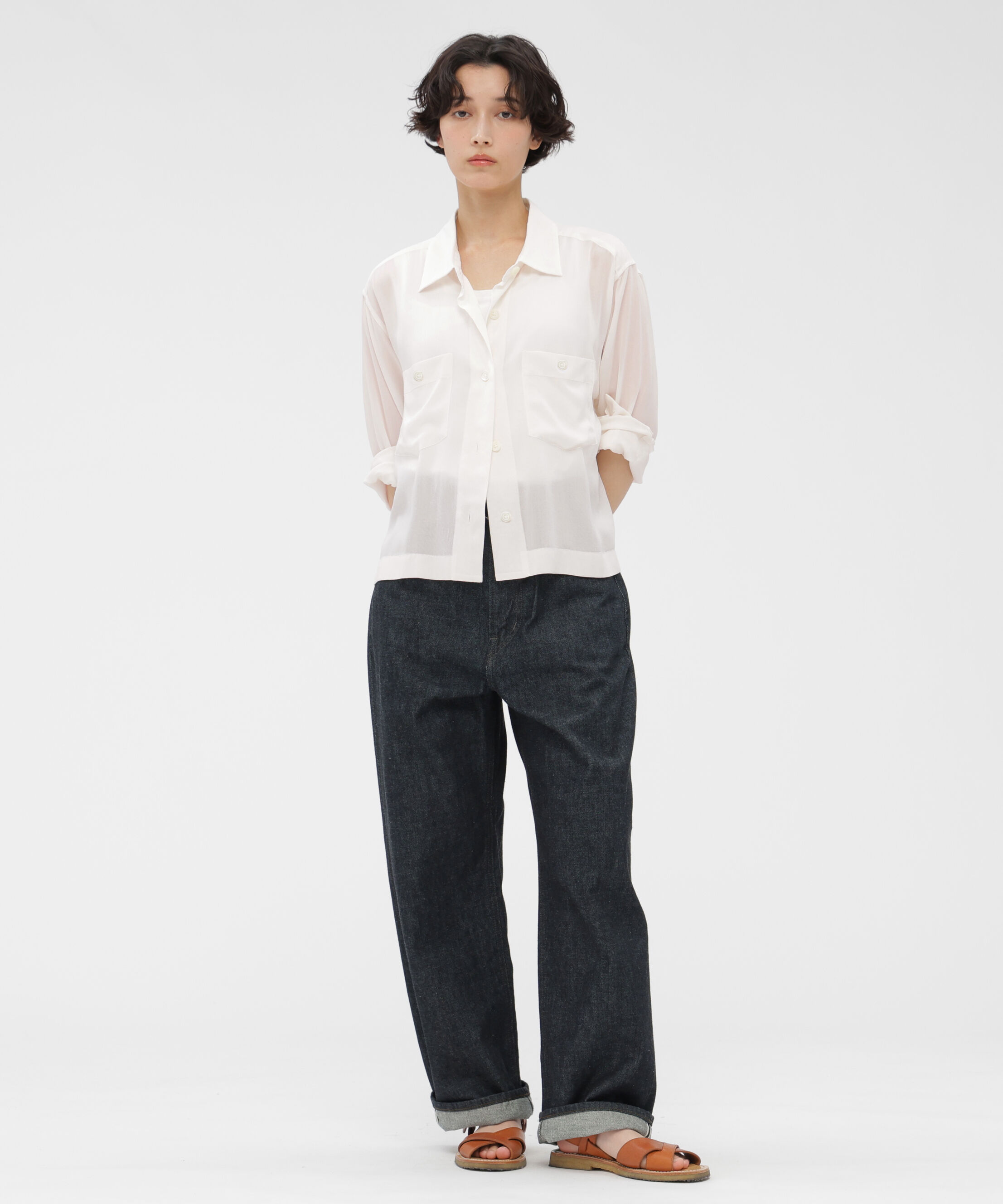  「CUPRA VOILE PANAMA SHIRT」|シャツ・ブラウス|