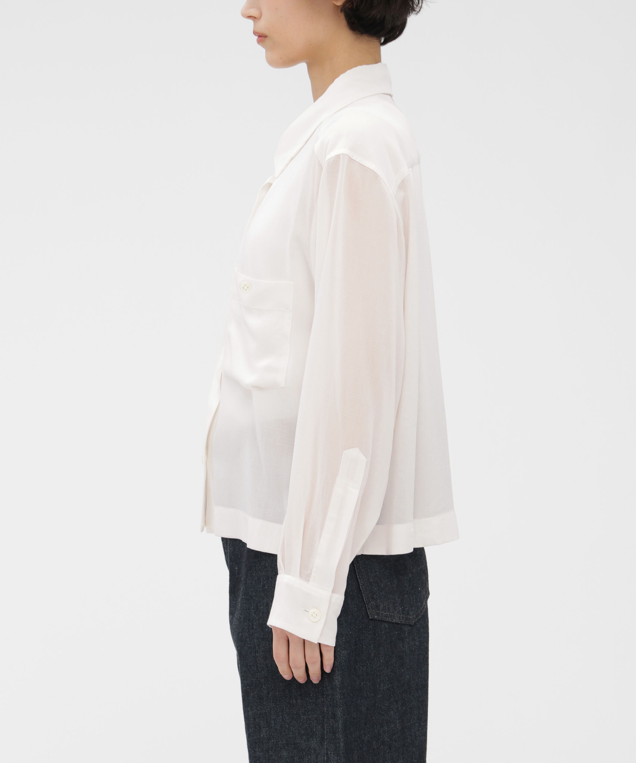  「CUPRA VOILE PANAMA SHIRT」|シャツ・ブラウス|