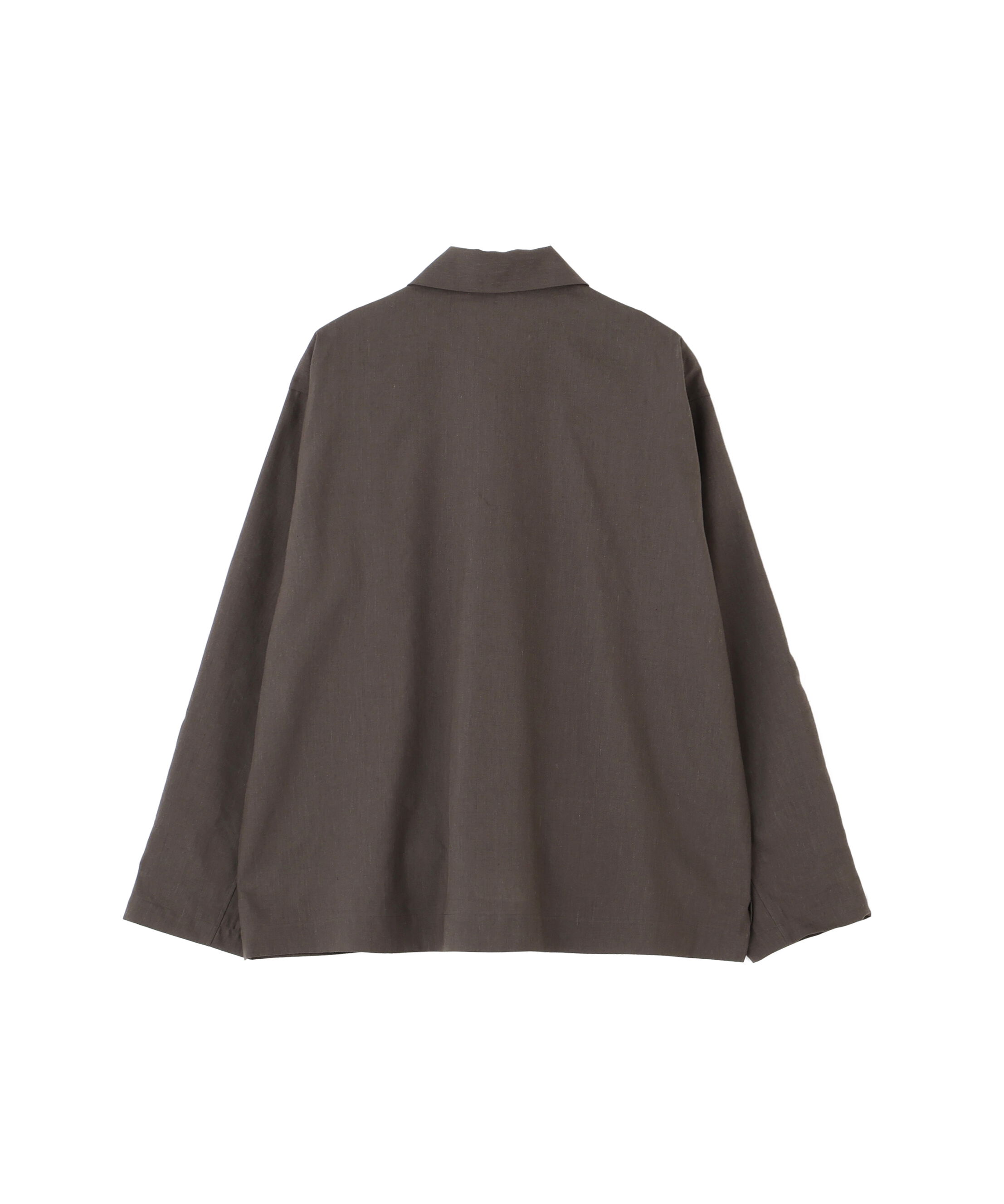 MARGARET HOWELL「LINEN WOOL SILK PLAINWEAVE SHIRT」|シャツ・ブラウス|