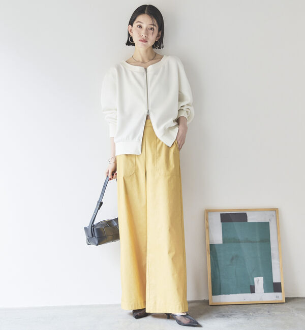 Doux archives「カノコ４ｗａｙ　ＷＺＩＰプルオーバー」|Tシャツ・カットソー|