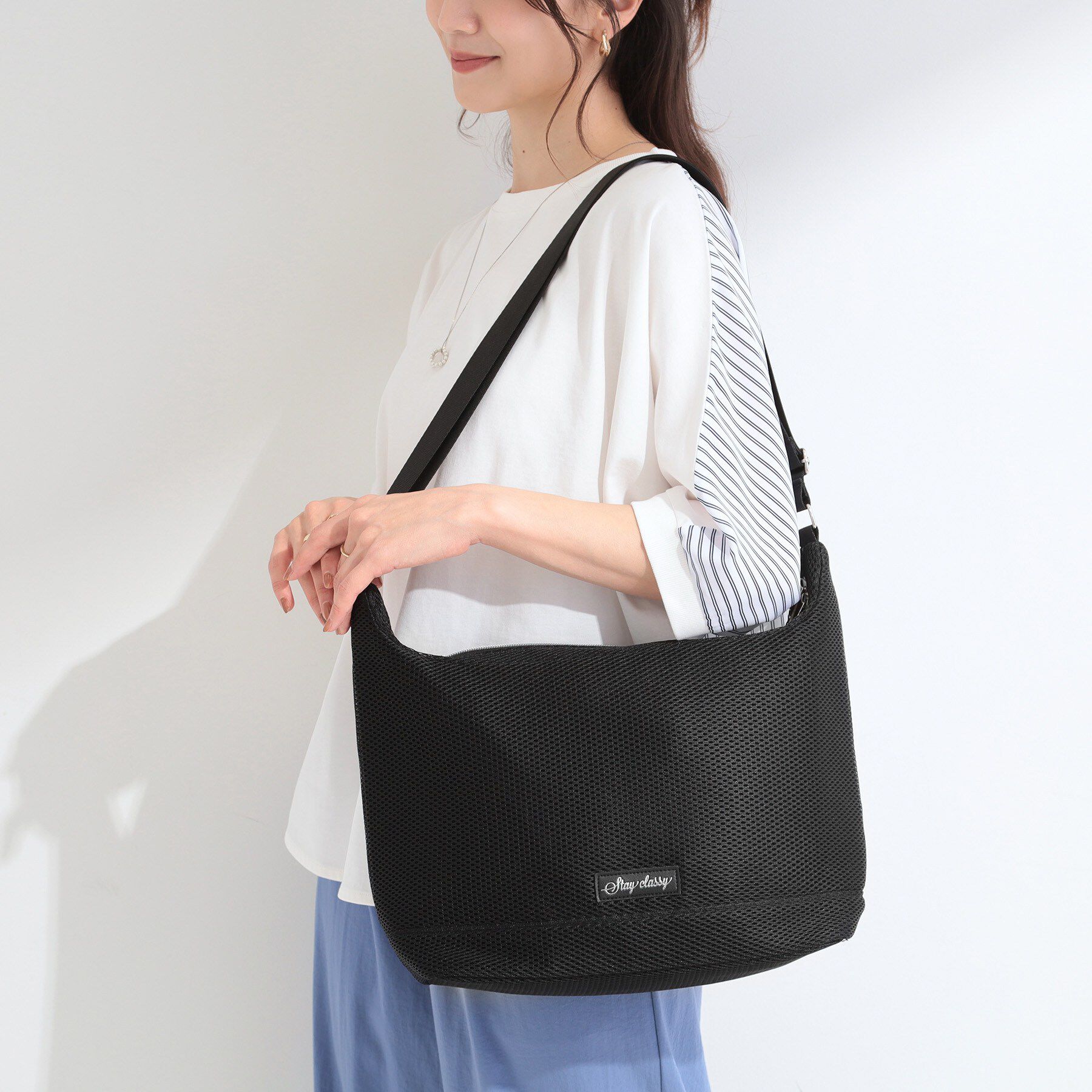 SHOO･LA･RUE「メッシュショルダーバッグ」|ショルダー・メッセンジャー|