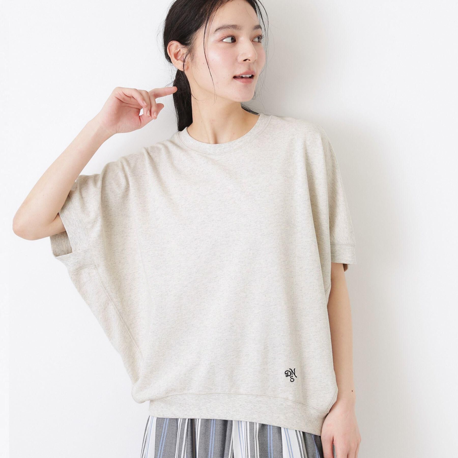 Dessin「【洗える】ミニ裏毛ドルマンスリーブプルオーバー」|Tシャツ・カットソー|