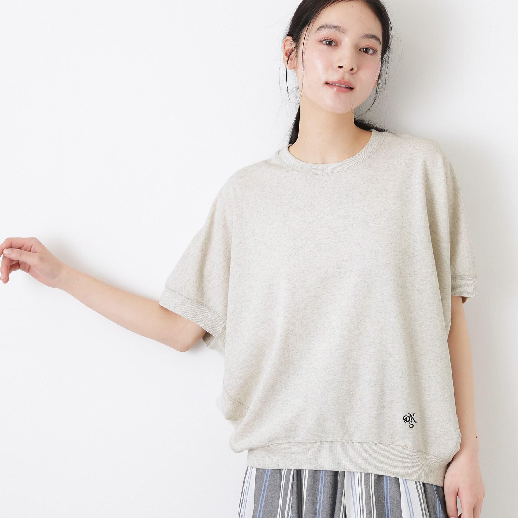 Dessin「【洗える】ミニ裏毛ドルマンスリーブプルオーバー」|Tシャツ・カットソー|