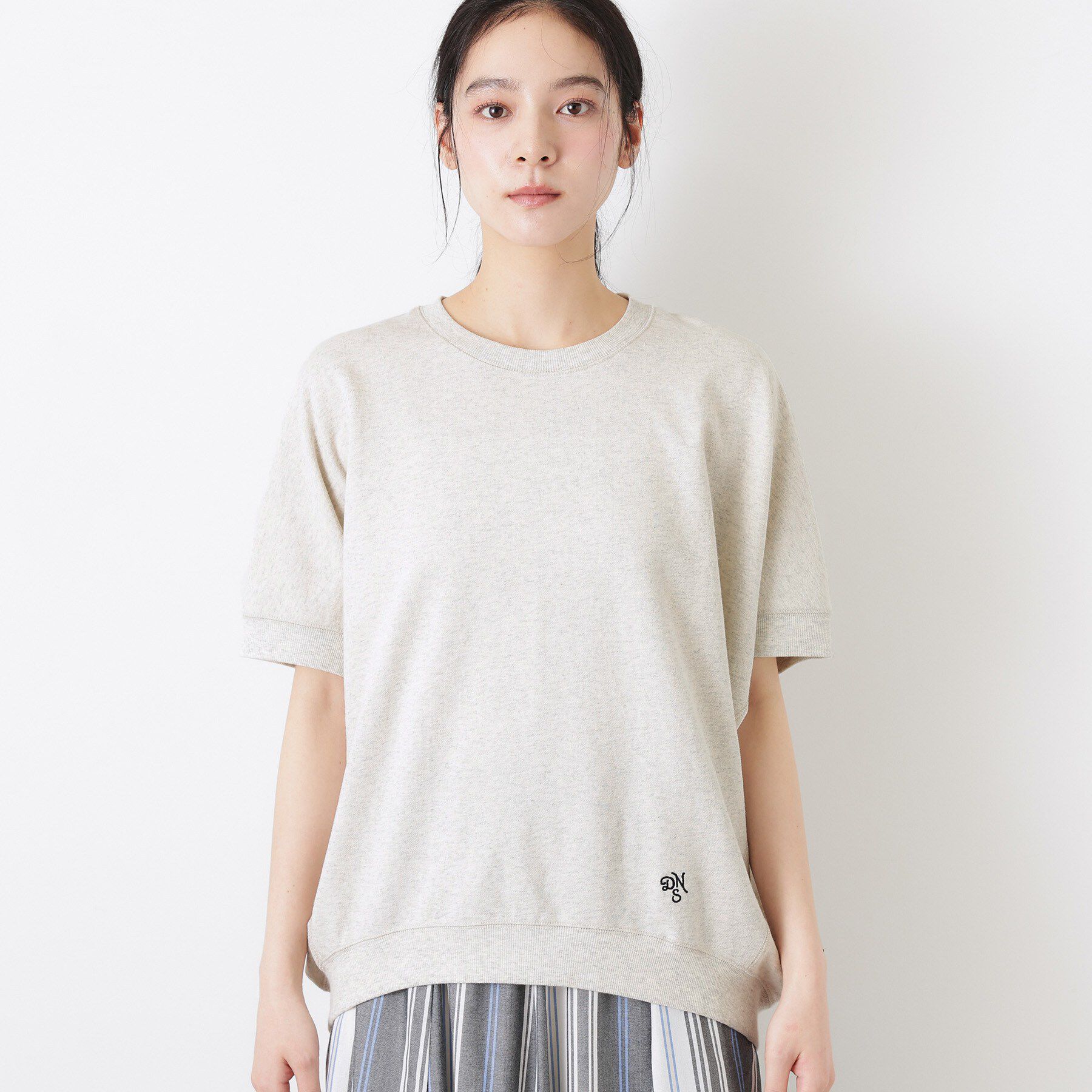 Dessin「【洗える】ミニ裏毛ドルマンスリーブプルオーバー」|Tシャツ・カットソー|