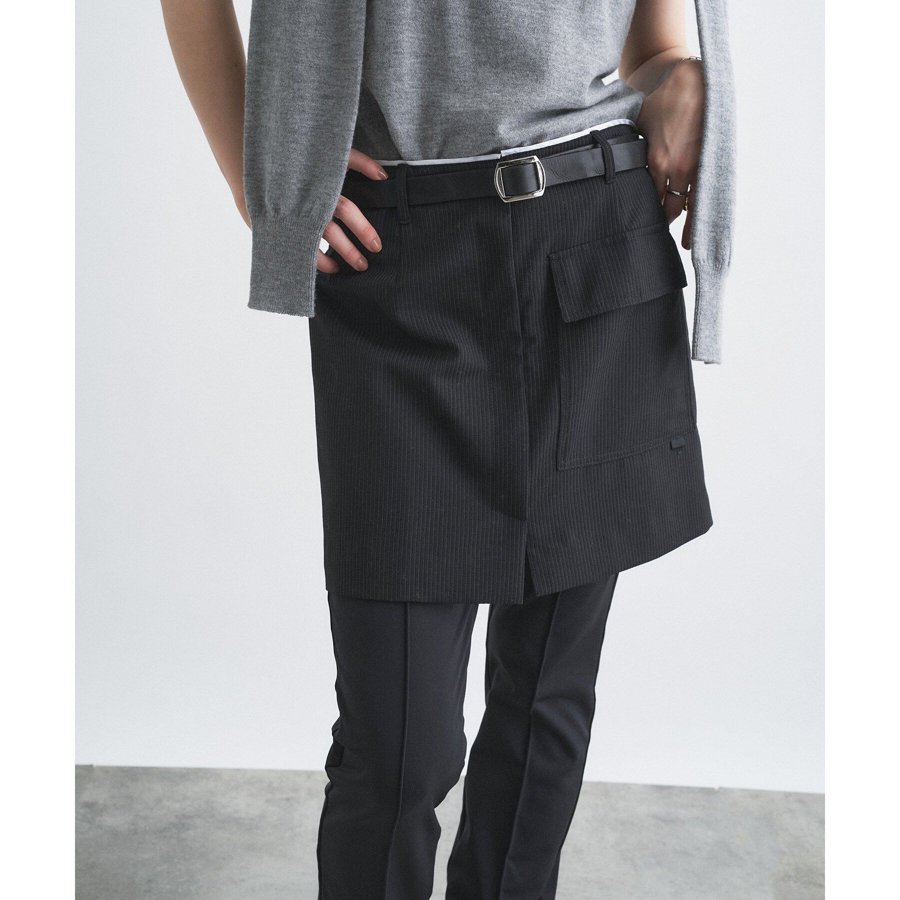 CODE A「stripe mini skirt」|スカート|