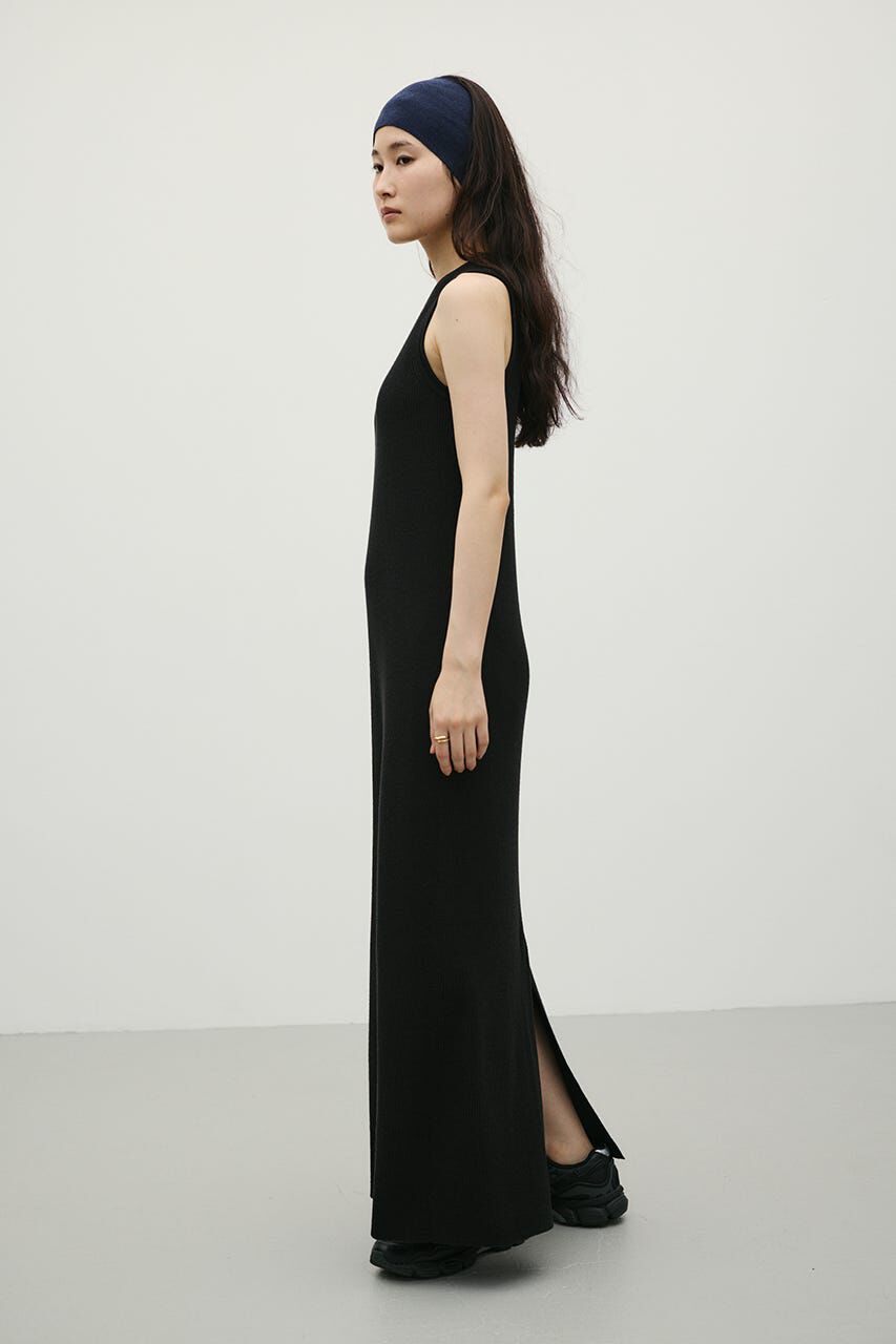 STYLEMIXER「リブニットワンピース」|ワンピース|BLK