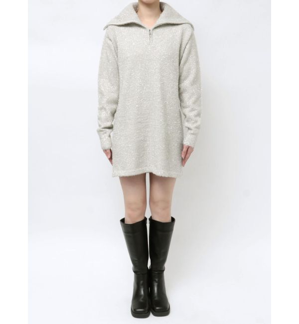 CALNAMUR「トゥインクルシャギーニットワンピース」|ワンピース|