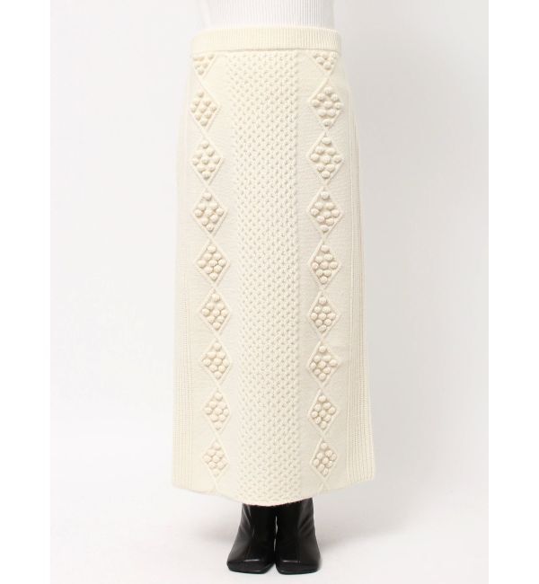 ELENDEEK「CABLE TIGHT SK」|スカート|