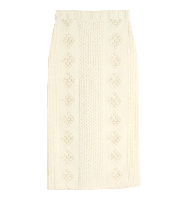 ELENDEEK「CABLE TIGHT SK」|スカート|