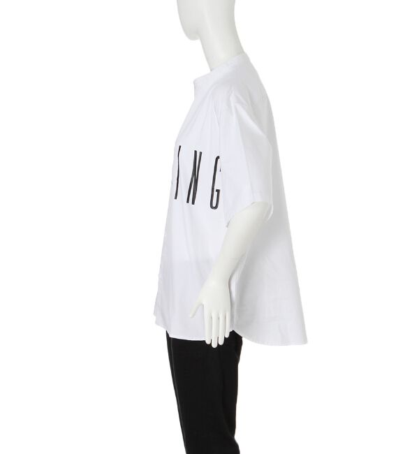 EMODA「【SHARED】STAND COLLAR HALF SLEEVEシャツ」|シャツ・ブラウス|