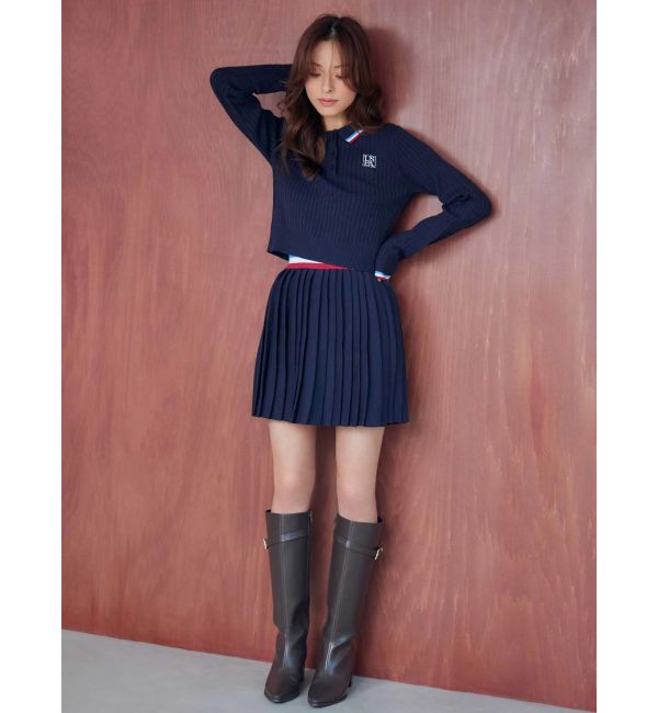 MERCURYDUO「U.S. POLO ASSN.別注 配色ラインニットセットアップ」|ワンピース|
