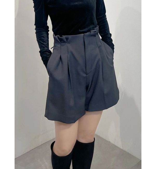 MERCURYDUO「ハイウエストツータックショートパンツ」|その他|