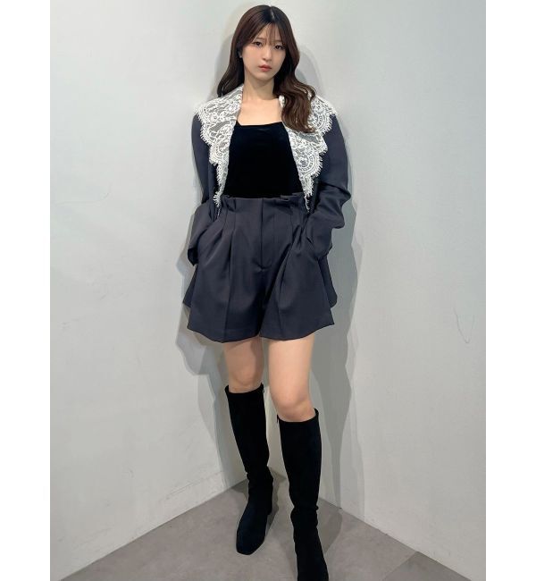MERCURYDUO「ハイウエストツータックショートパンツ」|その他|