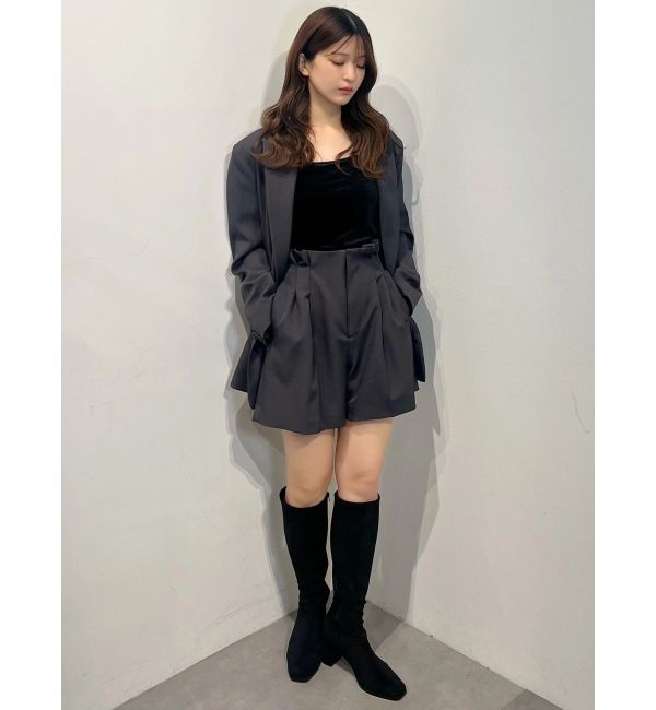MERCURYDUO「ハイウエストツータックショートパンツ」|その他|