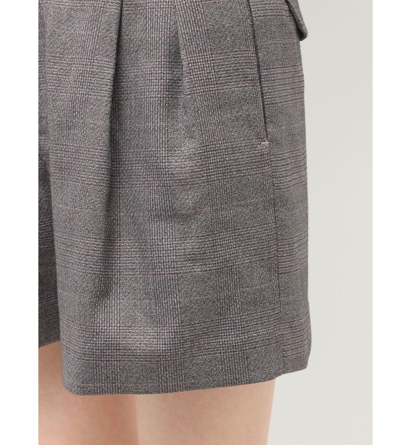 MERCURYDUO「ハイウエストツータックショートパンツ」|その他|