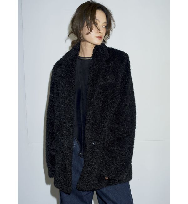 Ungrid「【Htage】ビッグシルエットボアジャケット」|その他|