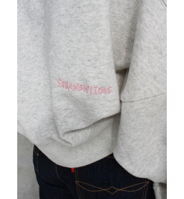 Ungrid「スリーブボリューム刺繍スウェット」|スウェット・ジャージ|