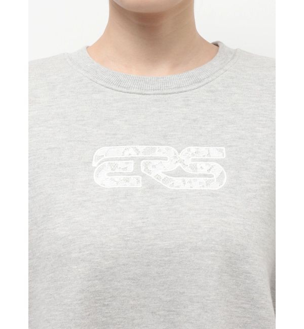 EVRIS「レースEmbroideryスウェットトップス」|スウェット・ジャージ|