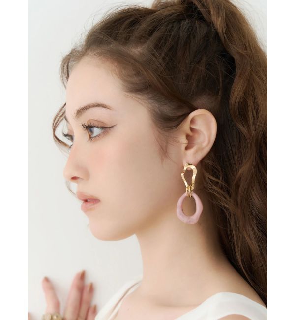 EVRIS「COLOR SHELL ピアス」|ピアス|