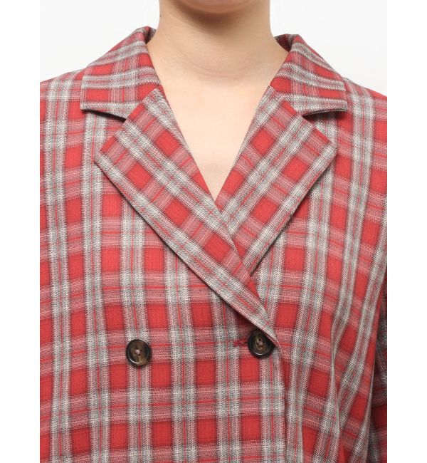 jouetie「ヘムフリルトレンチミニワンピース」|ワンピース|