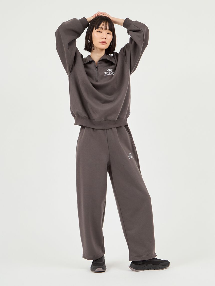 NEW BALANCE 「【New Balance for emmi】Track side フリースバレルパンツ」|チノ|