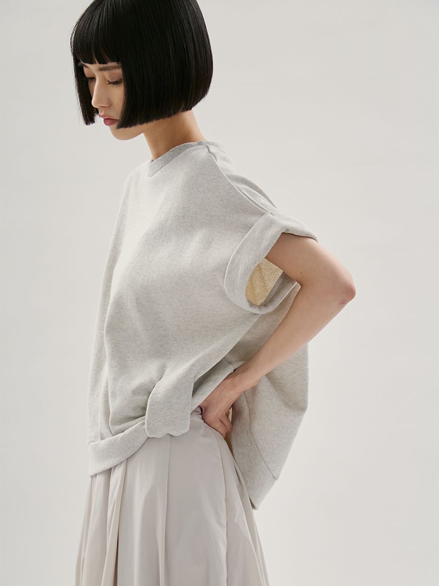 emmi atelier「eco 裏毛プルオーバー&times;撥水バルーンスカートセット」|ワンピース|