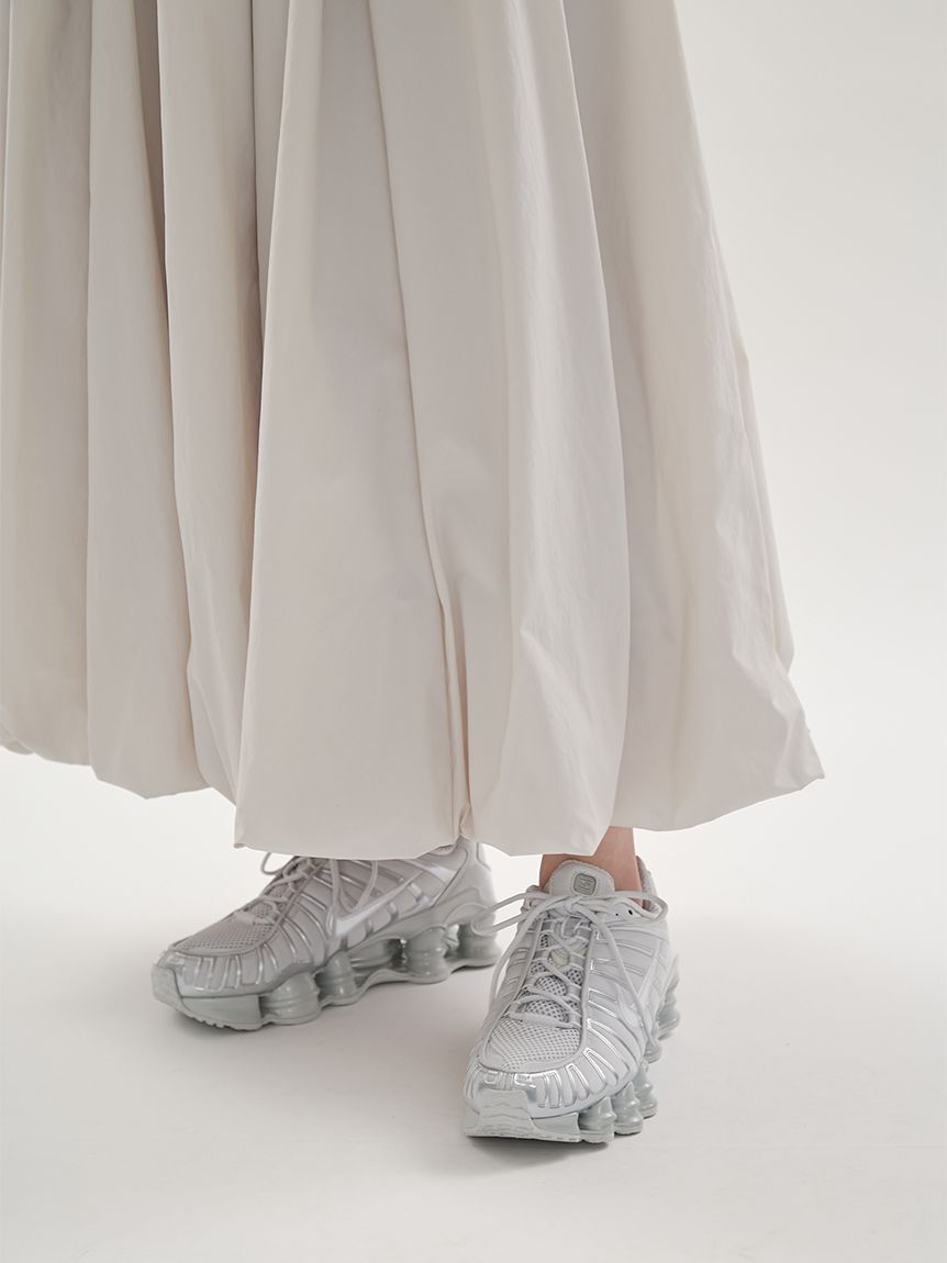 emmi atelier「eco 裏毛プルオーバー&times;撥水バルーンスカートセット」|ワンピース|