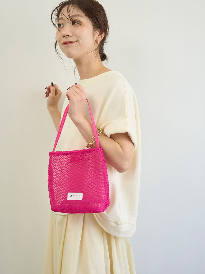 emmi atelier「eco 裏毛プルオーバー&times;撥水バルーンスカートセット」|ワンピース|