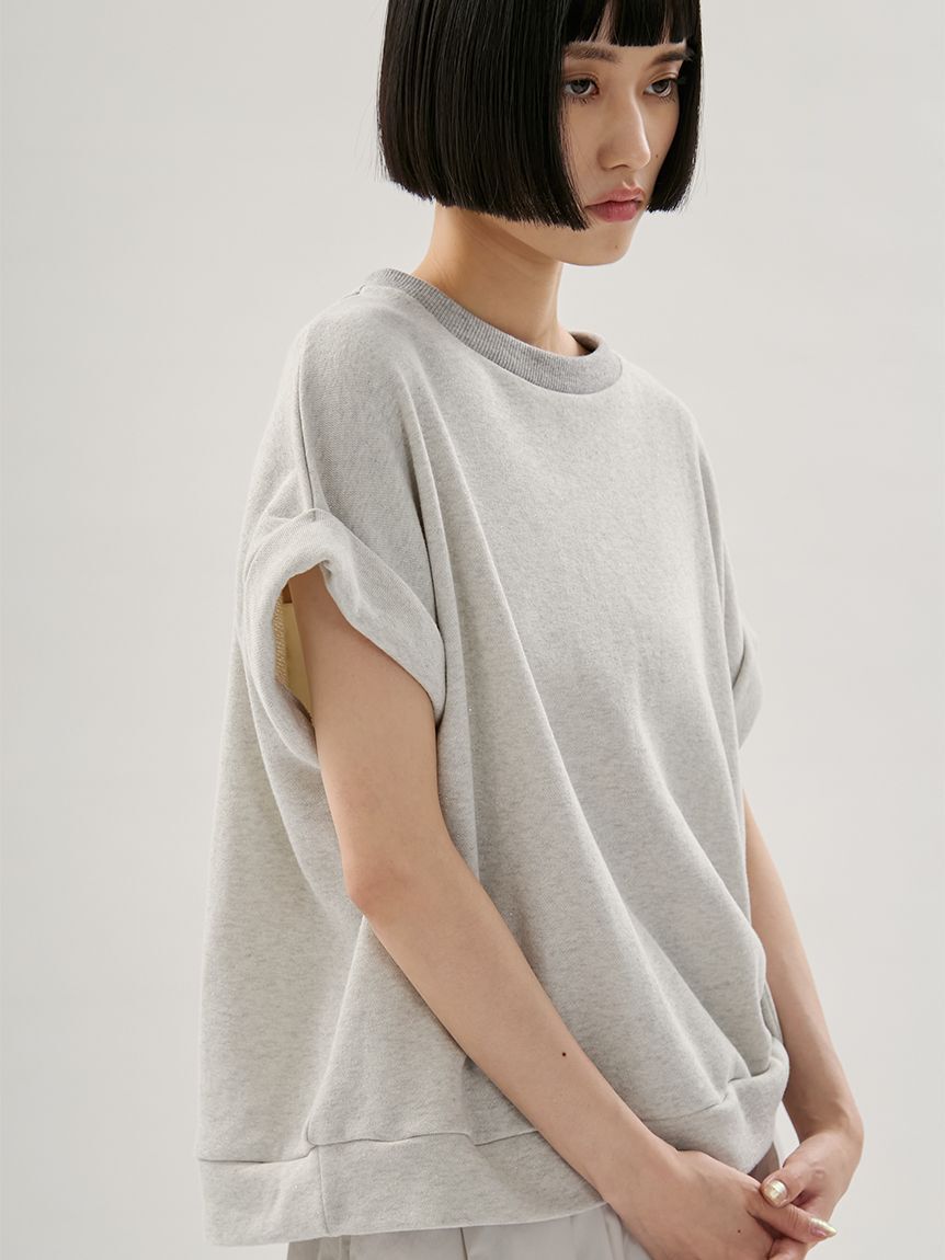 emmi atelier「eco 裏毛プルオーバー&times;撥水バルーンスカートセット」|ワンピース|