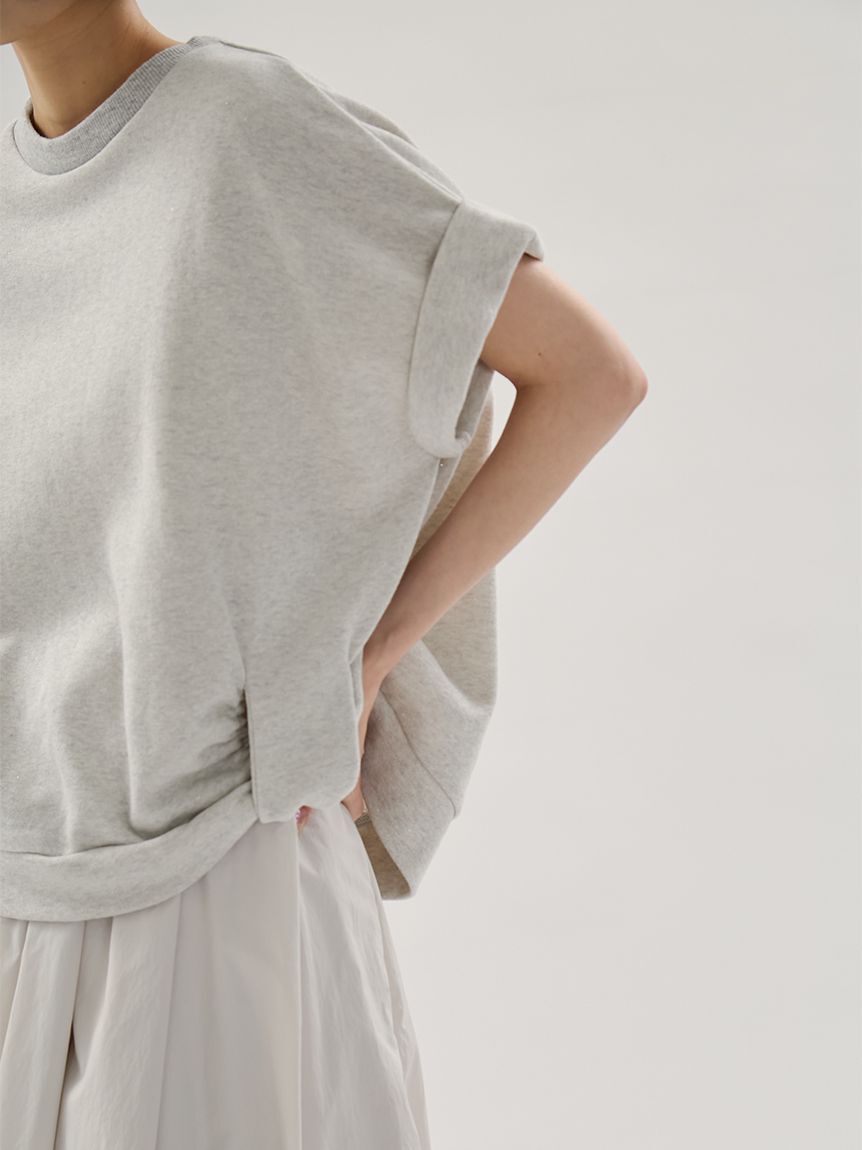 emmi atelier「eco 裏毛プルオーバー&times;撥水バルーンスカートセット」|ワンピース|