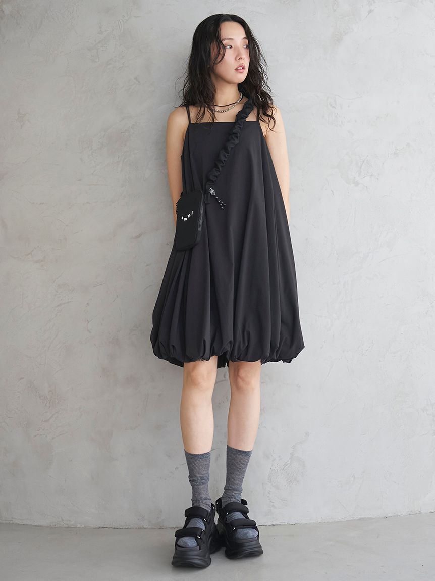 emmi atelier「バルーンミニワンピース」|ワンピース|