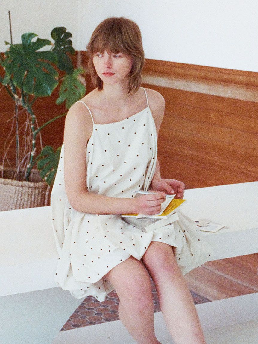 emmi atelier「バルーンミニワンピース」|ワンピース|