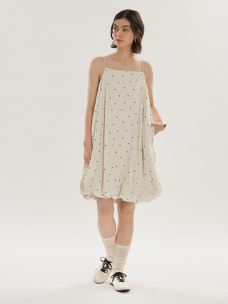 emmi atelier「バルーンミニワンピース」|ワンピース|