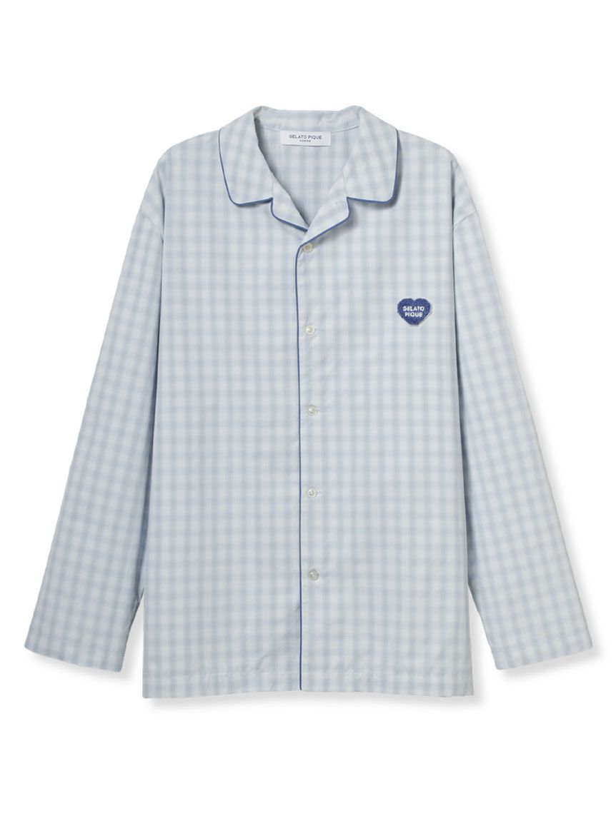 GELATO PIQUE HOMME「【HOMME】ブロードチェックシャツ」|シャツ・ブラウス|BLU