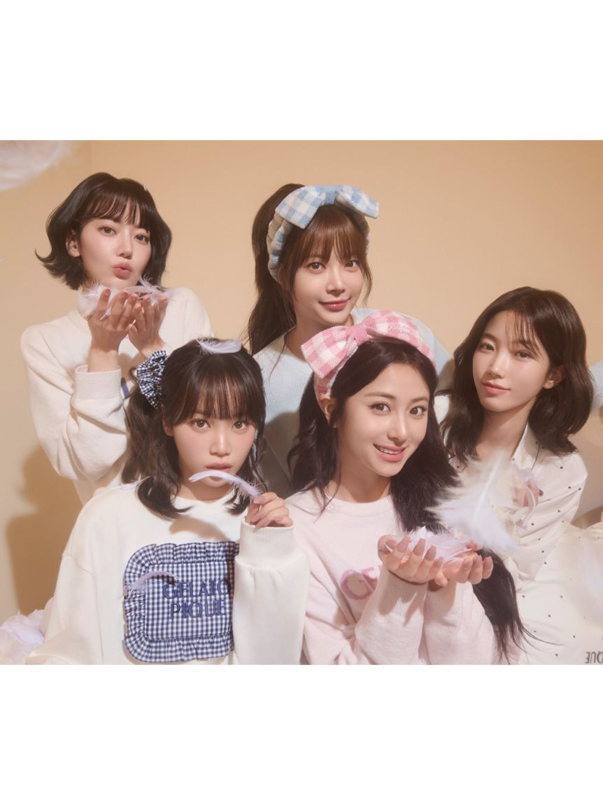 gelato pique「ロゴプルオーバー&チェックショートパンツセット」|ルームウェア|