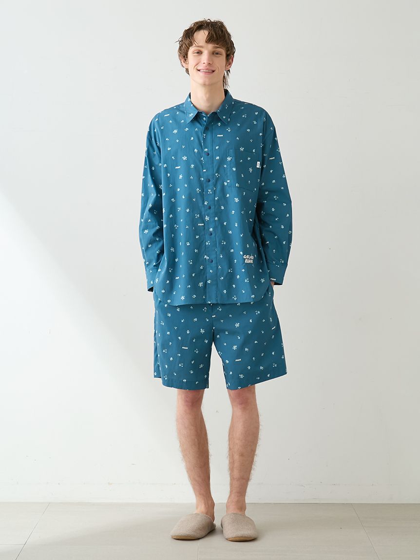 GELATO PIQUE HOMME「【HOMME】リトルフラワー柄プリントシャツ」|シャツ・ブラウス|