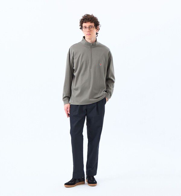 MACKINTOSH PHILOSOPHY「バッキンガムベア コンパクトスムース ハーフジッププルオーバー」|Tシャツ・カットソー|
