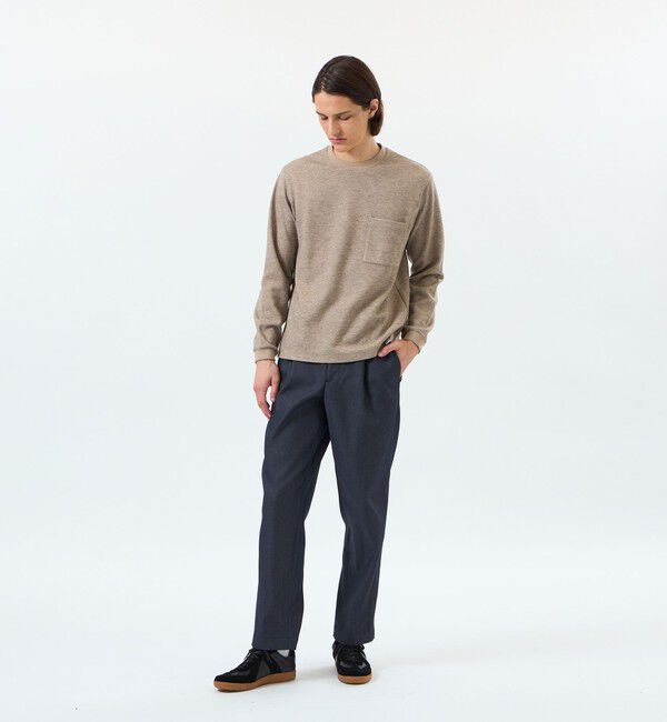 MACKINTOSH PHILOSOPHY「起毛ブリスター クルーネックロンＴ」|Tシャツ・カットソー|