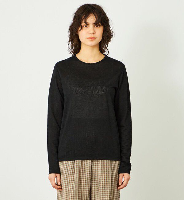 MACKINTOSH PHILOSOPHY「GREY LABEL レースジャガードプルオーバー」|Tシャツ・カットソー|