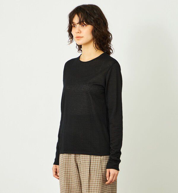 MACKINTOSH PHILOSOPHY「GREY LABEL レースジャガードプルオーバー」|Tシャツ・カットソー|
