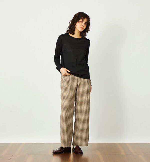 MACKINTOSH PHILOSOPHY「GREY LABEL レースジャガードプルオーバー」|Tシャツ・カットソー|