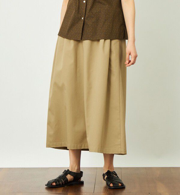 MACKINTOSH PHILOSOPHY「GREY LABEL ロングチノスカート」|スカート|ベージュ