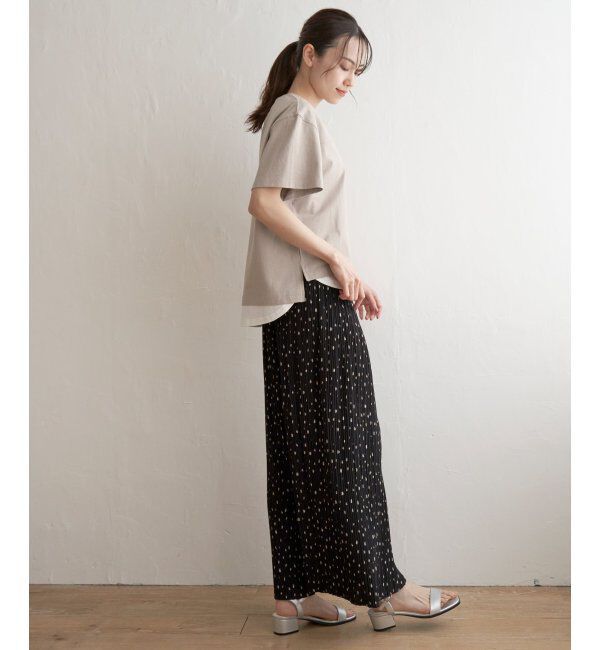ikka「コットンUSA裾レイヤードTシャツ」|その他|