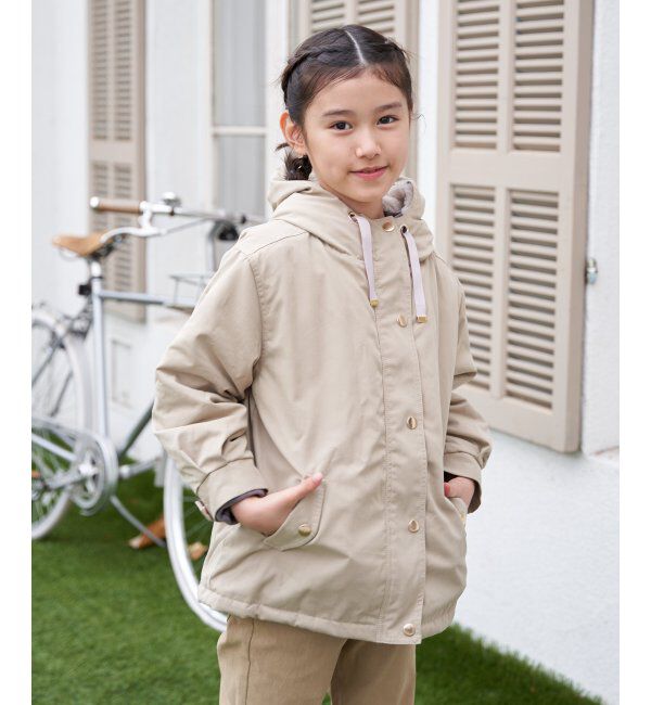 ikka kids「【親子コーデ】総裏ファーマンパジャケット（110~160cm）」|その他|