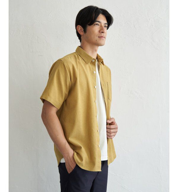 ikka「パナマレギュラーカラーシャツ」|シャツ・ブラウス|
