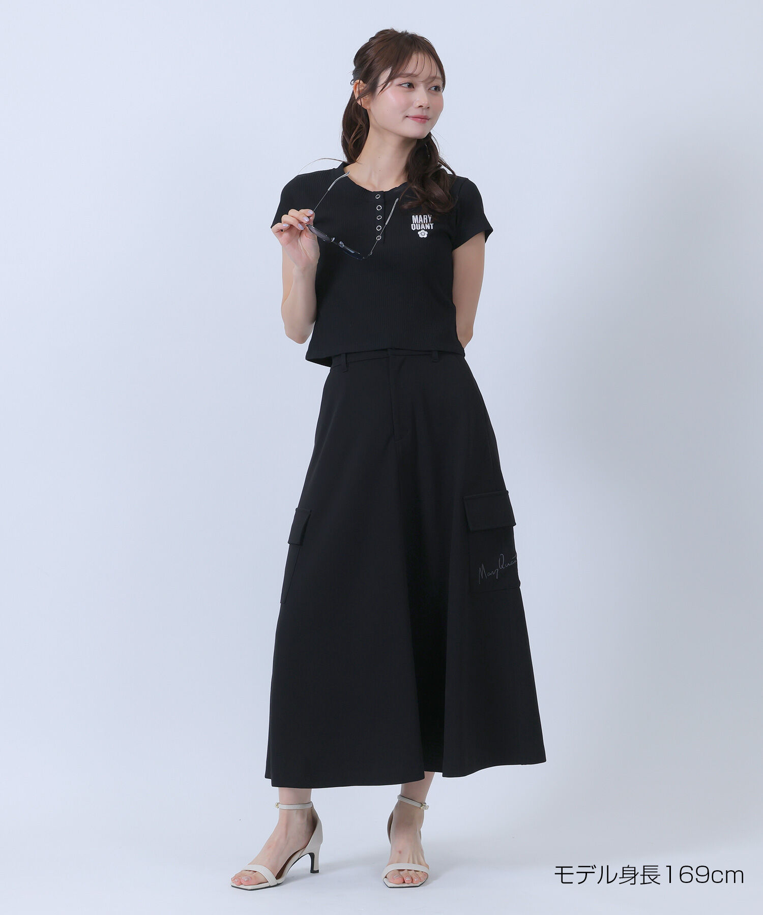 MARY QUANT「ヘンリーネック プルオーバー」|Tシャツ・カットソー|