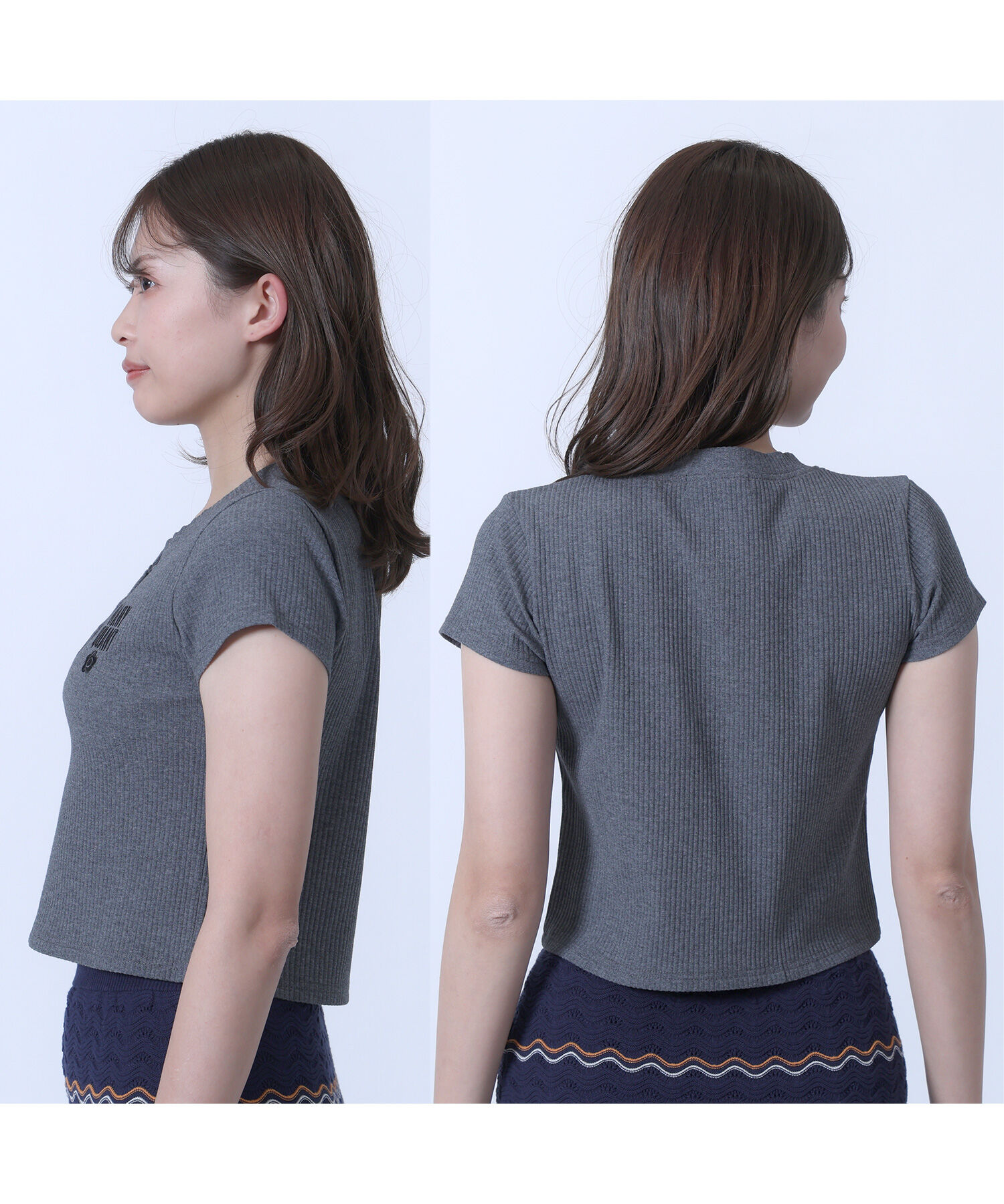 MARY QUANT「ヘンリーネック プルオーバー」|Tシャツ・カットソー|