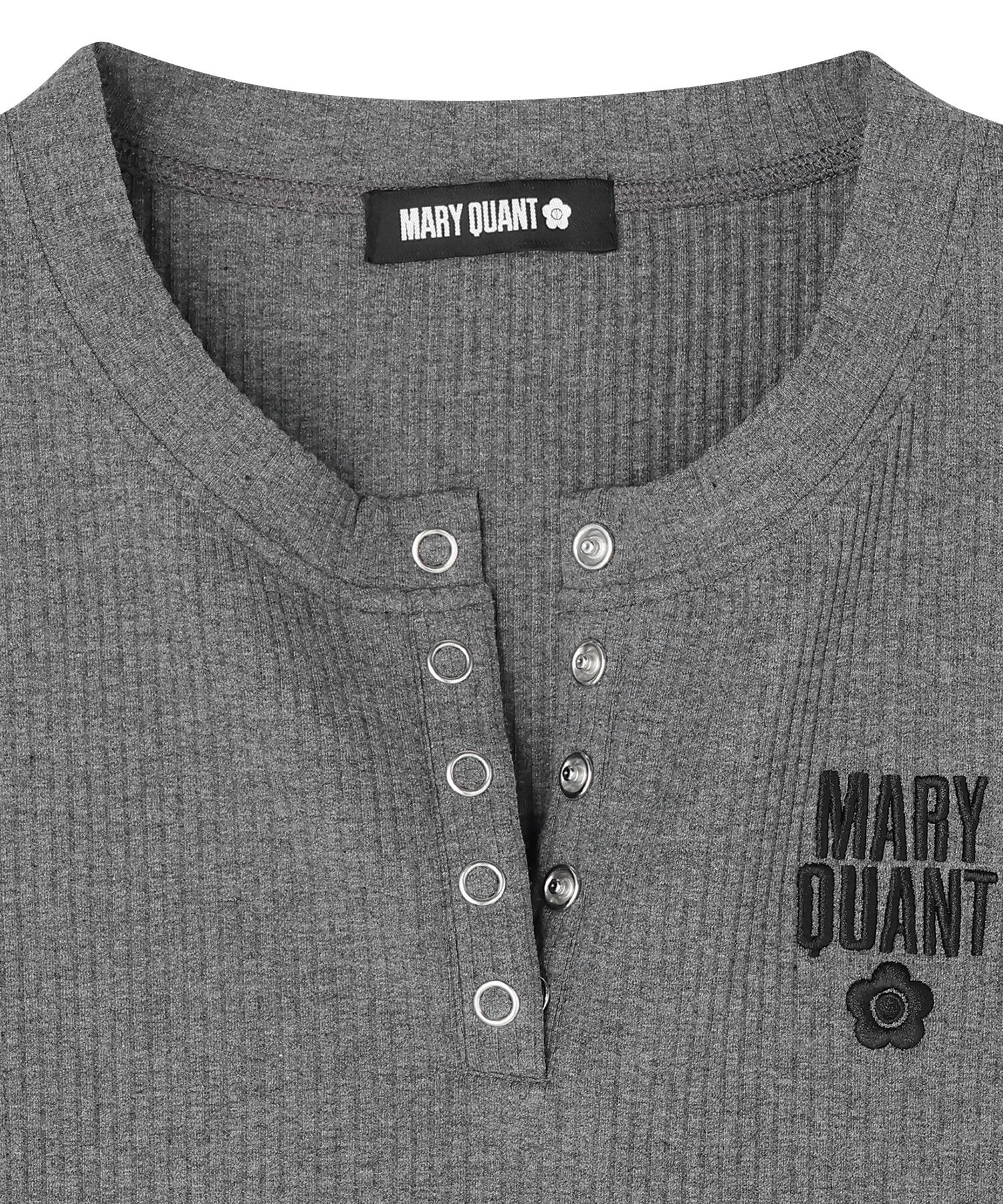 MARY QUANT「ヘンリーネック プルオーバー」|Tシャツ・カットソー|