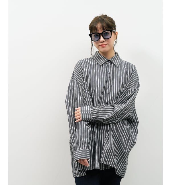  「【WEB限定】ウェリントン型 サングラス | 軽量 カラーレンズ トレンド 紫外線対策 UVカット 大きめサイズ」|サングラス|
